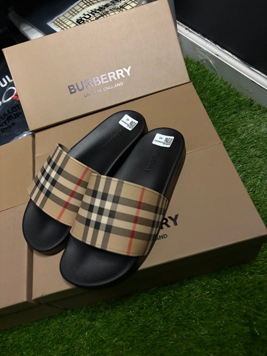Burberry slides