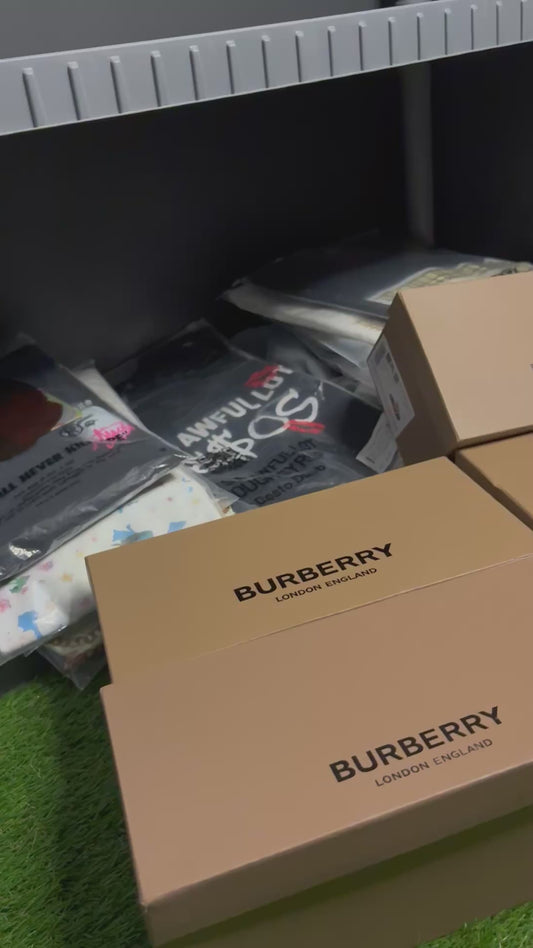 Burberry slides